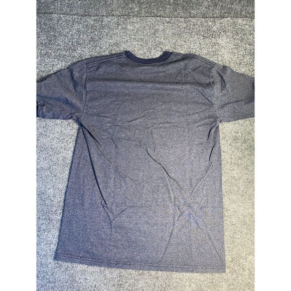 Champion Tee Shirt Mens Medium Gray Solid Short Sleeve Crew Neck Logo Pullover - Picture 2 of 7